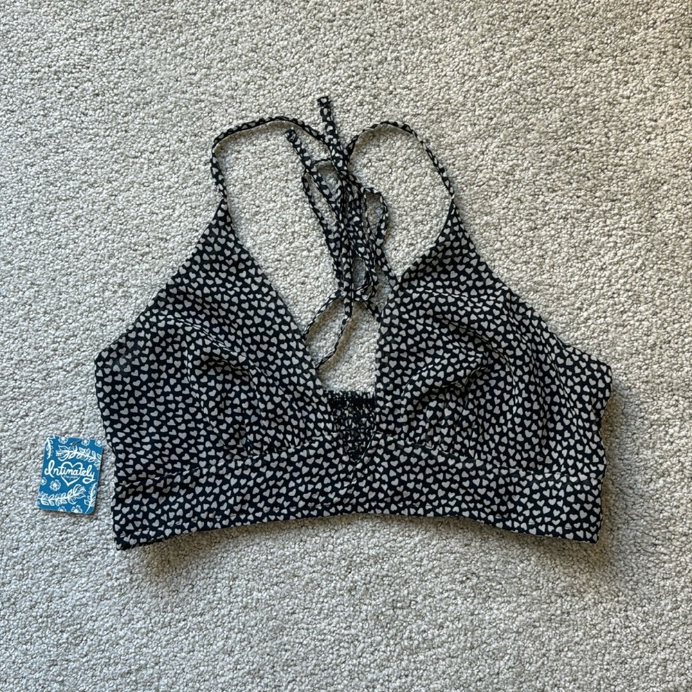 NWT Free People Cassie Soft Bra